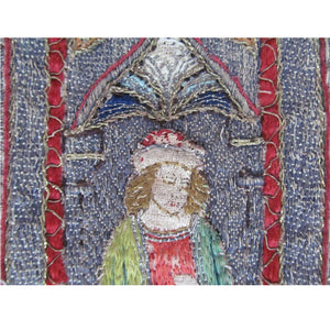 Italian 17th Century Silk Velvet Cope with French 15th Century Orphrey