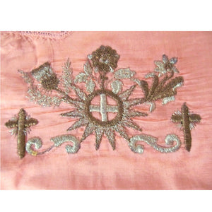 Early 18th Century Italian Ecclesiastical Runner with Metal Thread Appliqués
