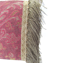 Rare 15th Century Italian Silk and Silver Thread Brocatelle
